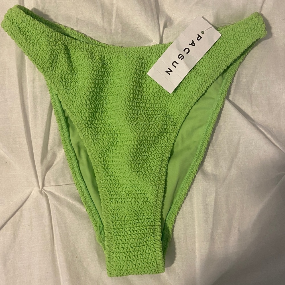 LA Hearts by Pacsun Green Bathing Suit Bottoms Size XS
